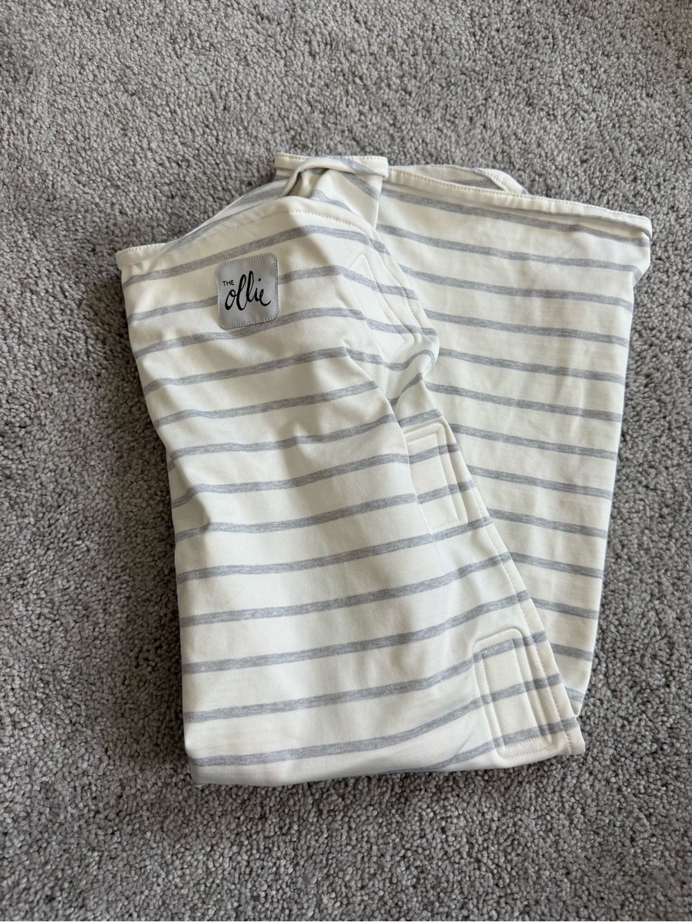Ollie World Swaddle designed for newborn calming and sleep.